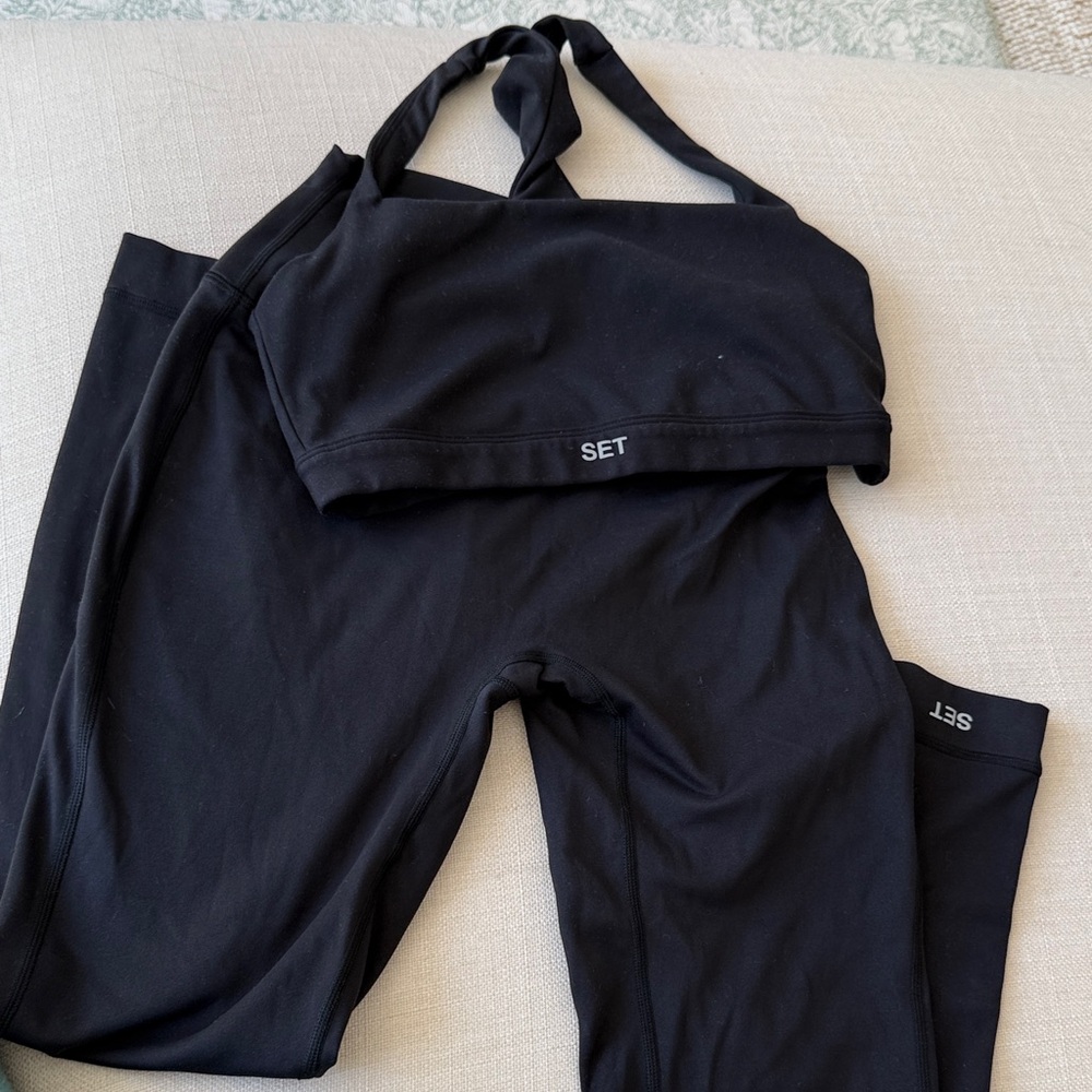 Black SET Activewear Set